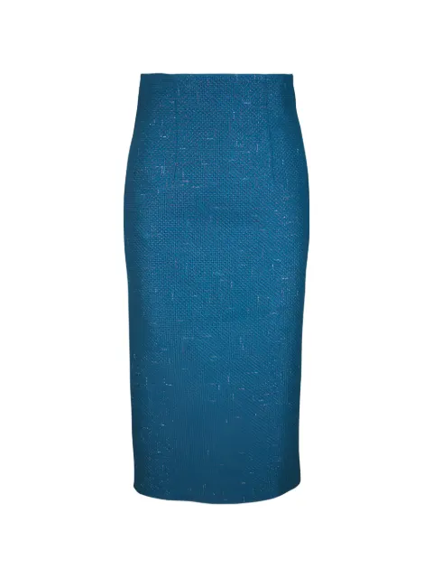 Kiton split pencil skirt