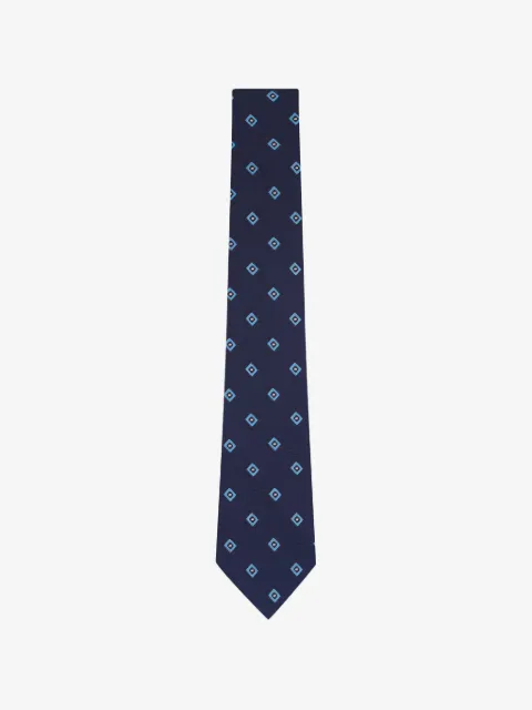 Zegna Krawatte mit Rautenmuster