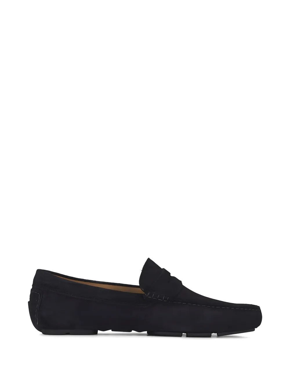 To Boot New York suede driver loafers - Blu