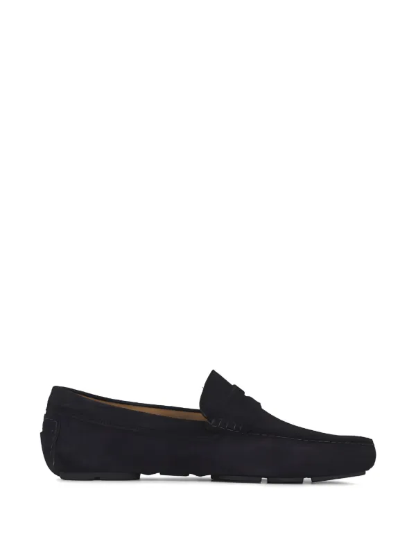 To Boot New York スエード ドライビングシューズ | ブルー | FARFETCH JP