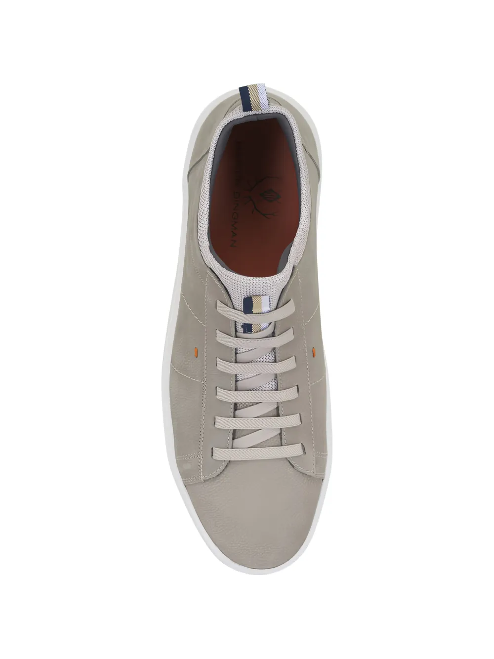 MARTIN DINGMAN Nubuck leren sneakers Grijs