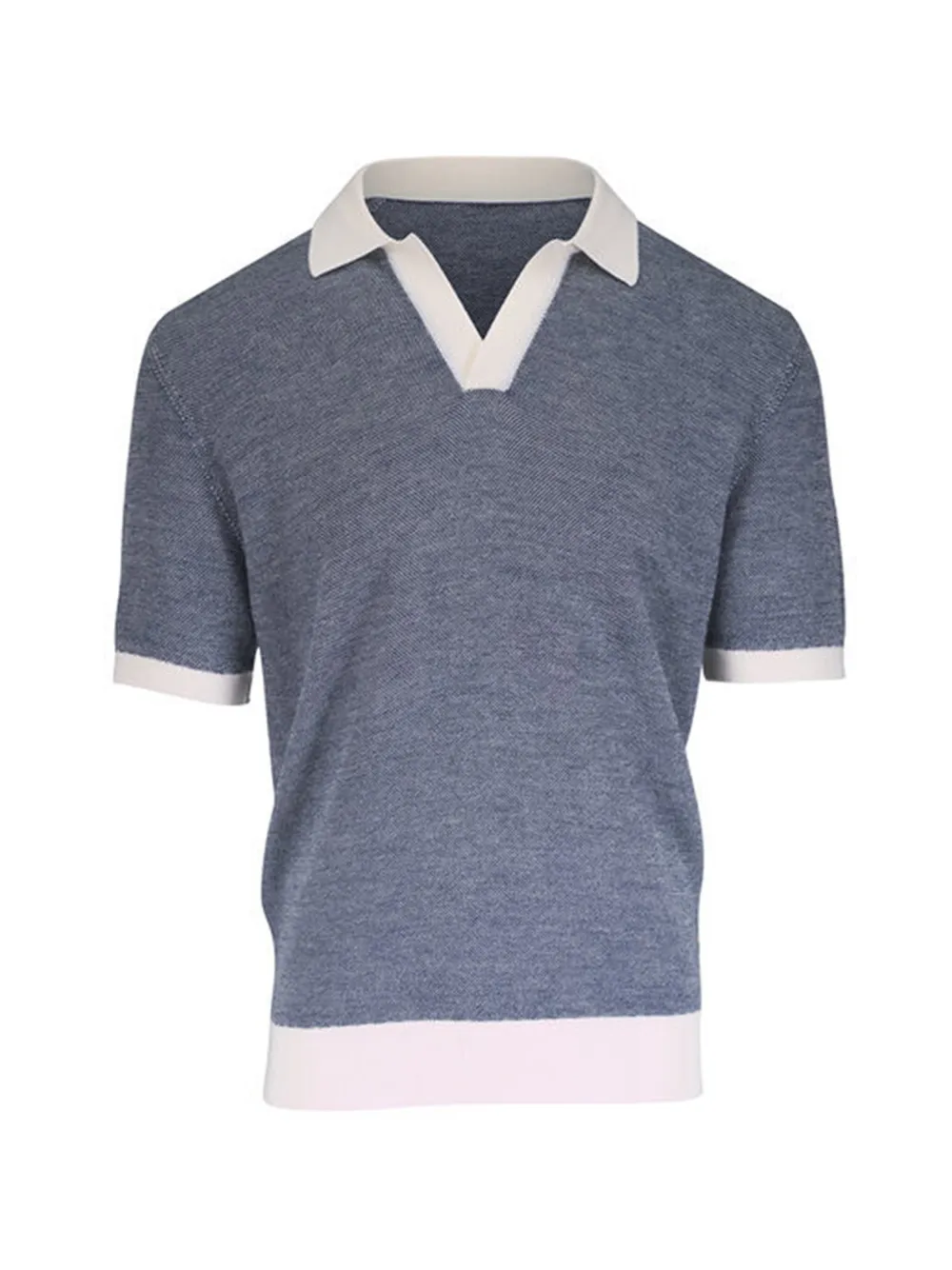 Orlebar Brown V-neck T-shirt - Blu