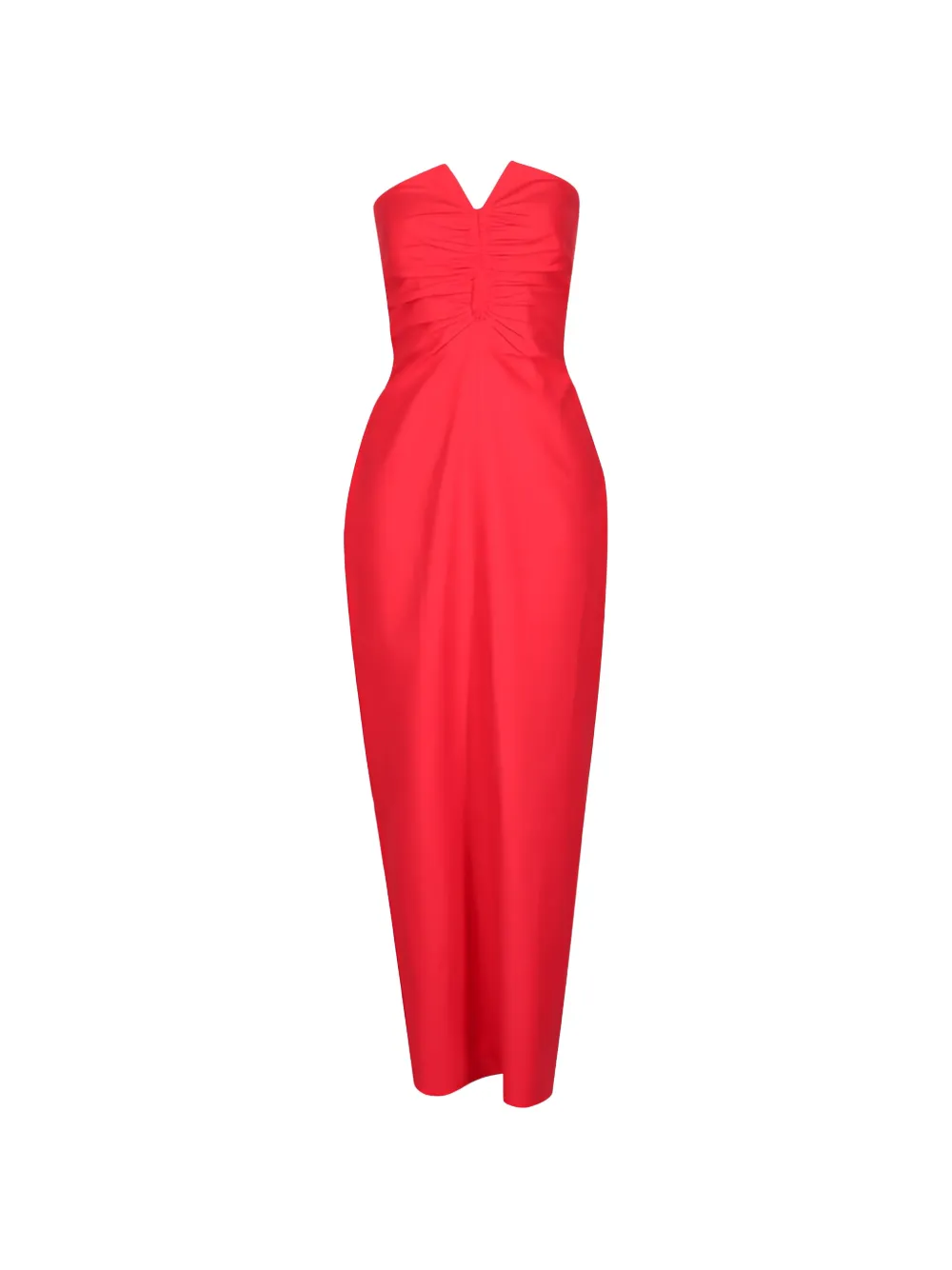 Oroton ruched strapless dress