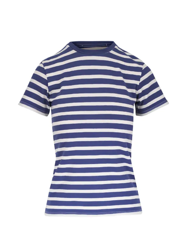 Nili Lotan Lana Striped T-shirt in Blue