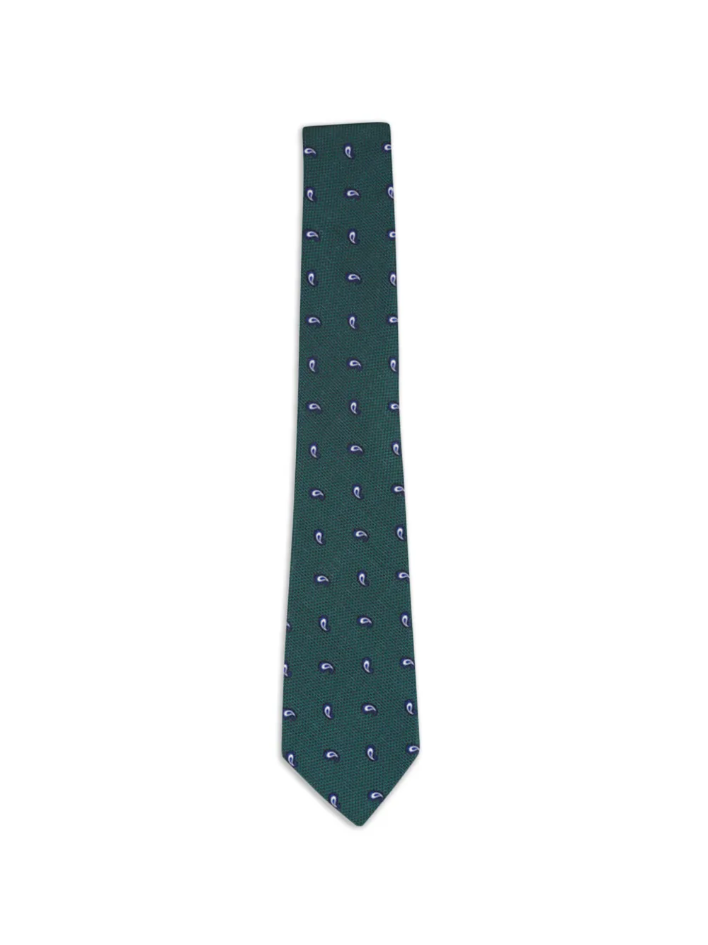 Zegna paisley tie - Verde