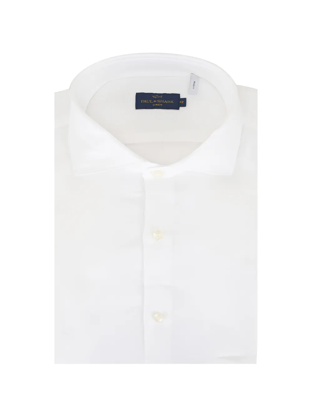 Paul & Shark button-up linen shirt - Bianco