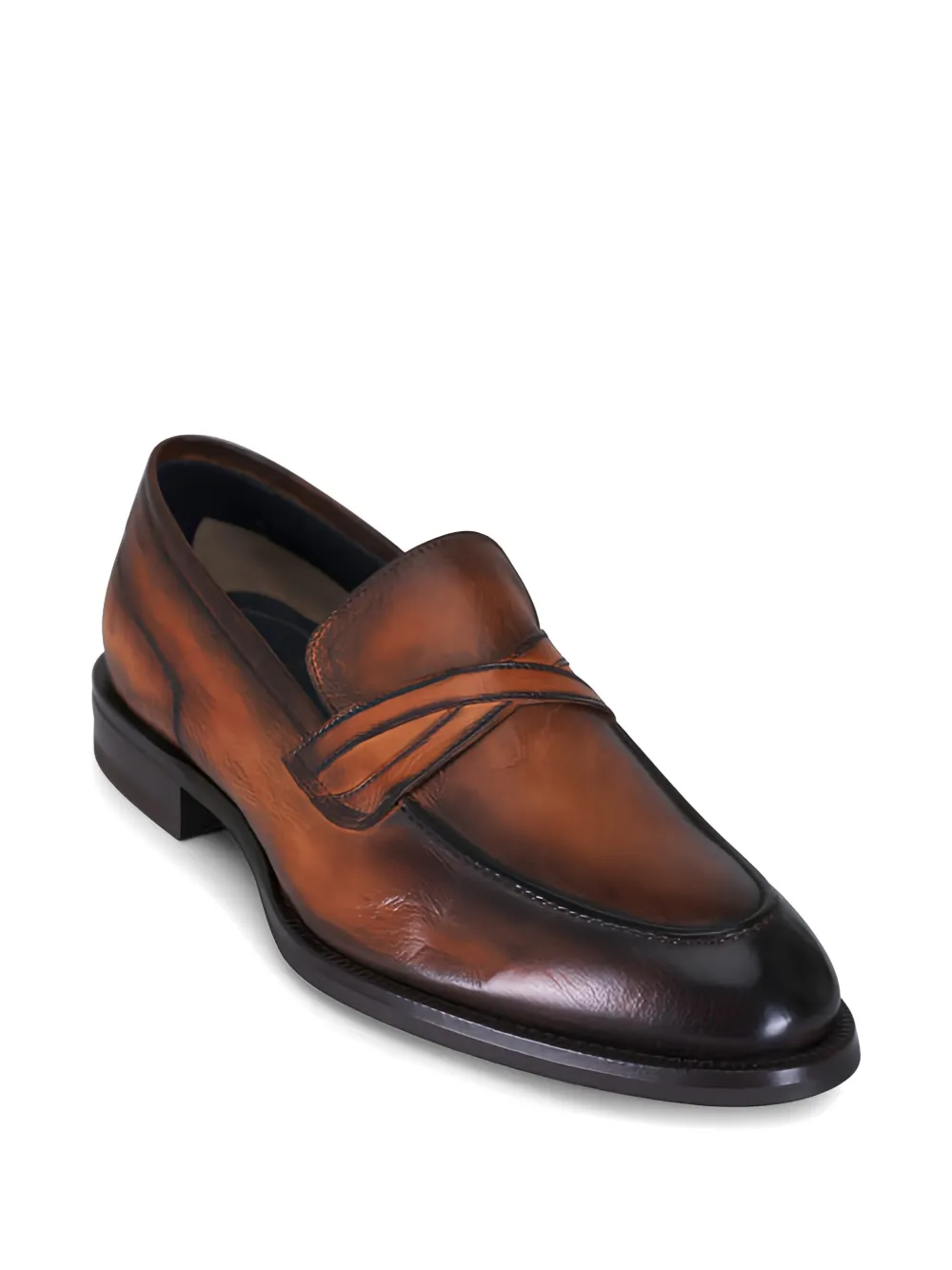 Di Bianco Marzana twisted-leather loafers Bruin