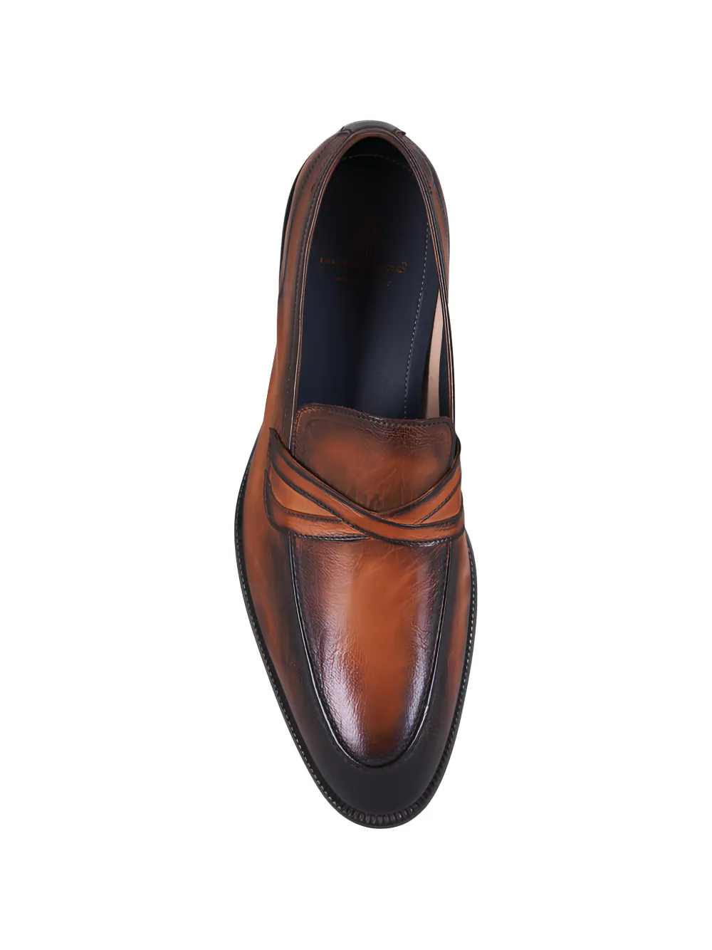 Di Bianco Marzana twisted-leather loafers Bruin