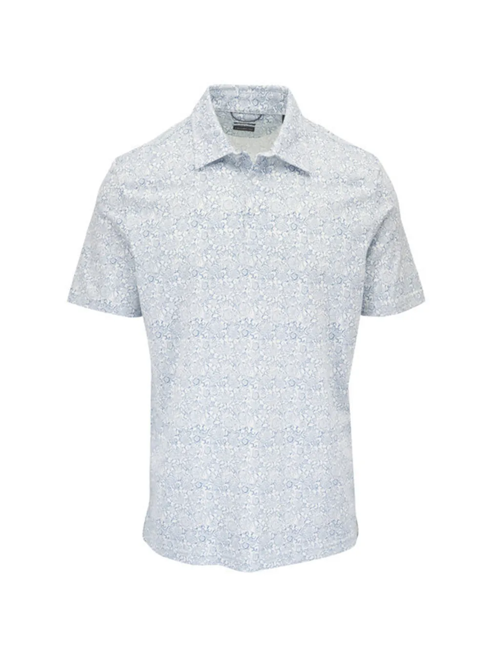 FAHERTY Movement™ floral polo shirt - Bianco