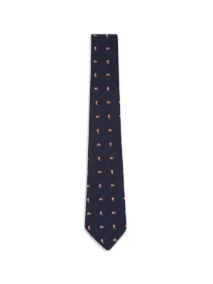 Zegna パターン シルクネクタイ | ブルー | FARFETCH JP