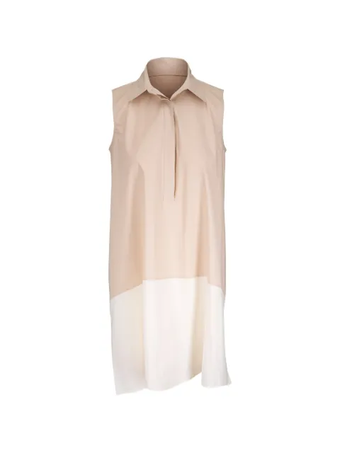 Antonelli colourblock sleeveless mini dress