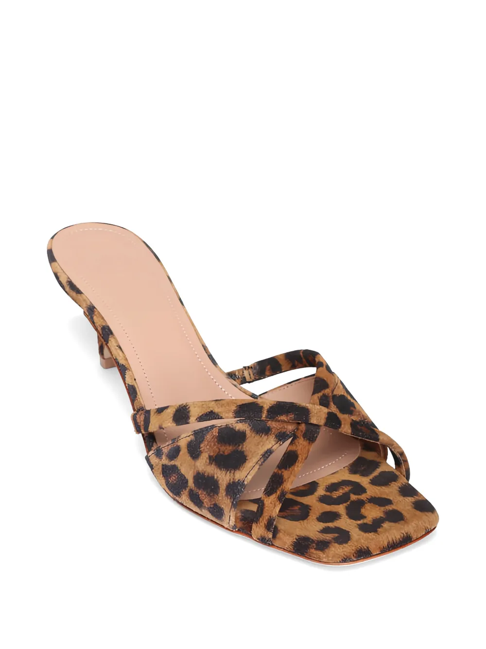 Malone Souliers Penn sandalen met gekruiste bandjes Bruin