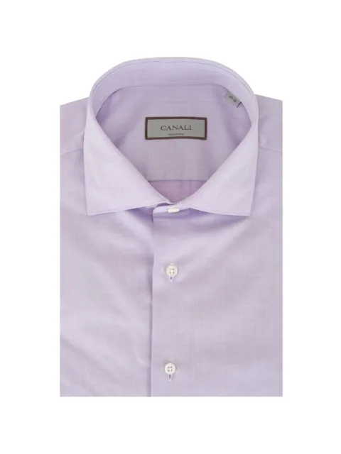 Canali buttoned cotton shirt