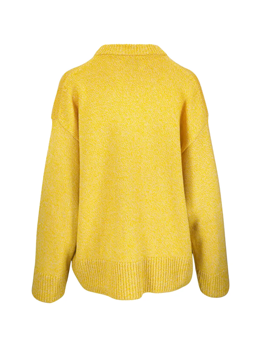  The Elder Statesman Pali Teddy Crew Printed Sweater - Yellow 