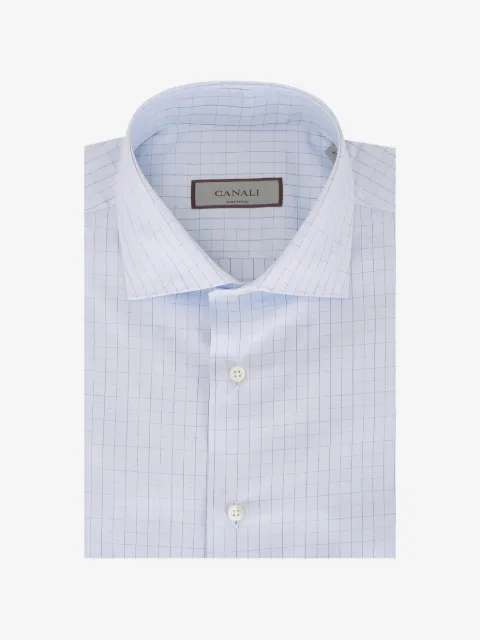 Canali check shirt