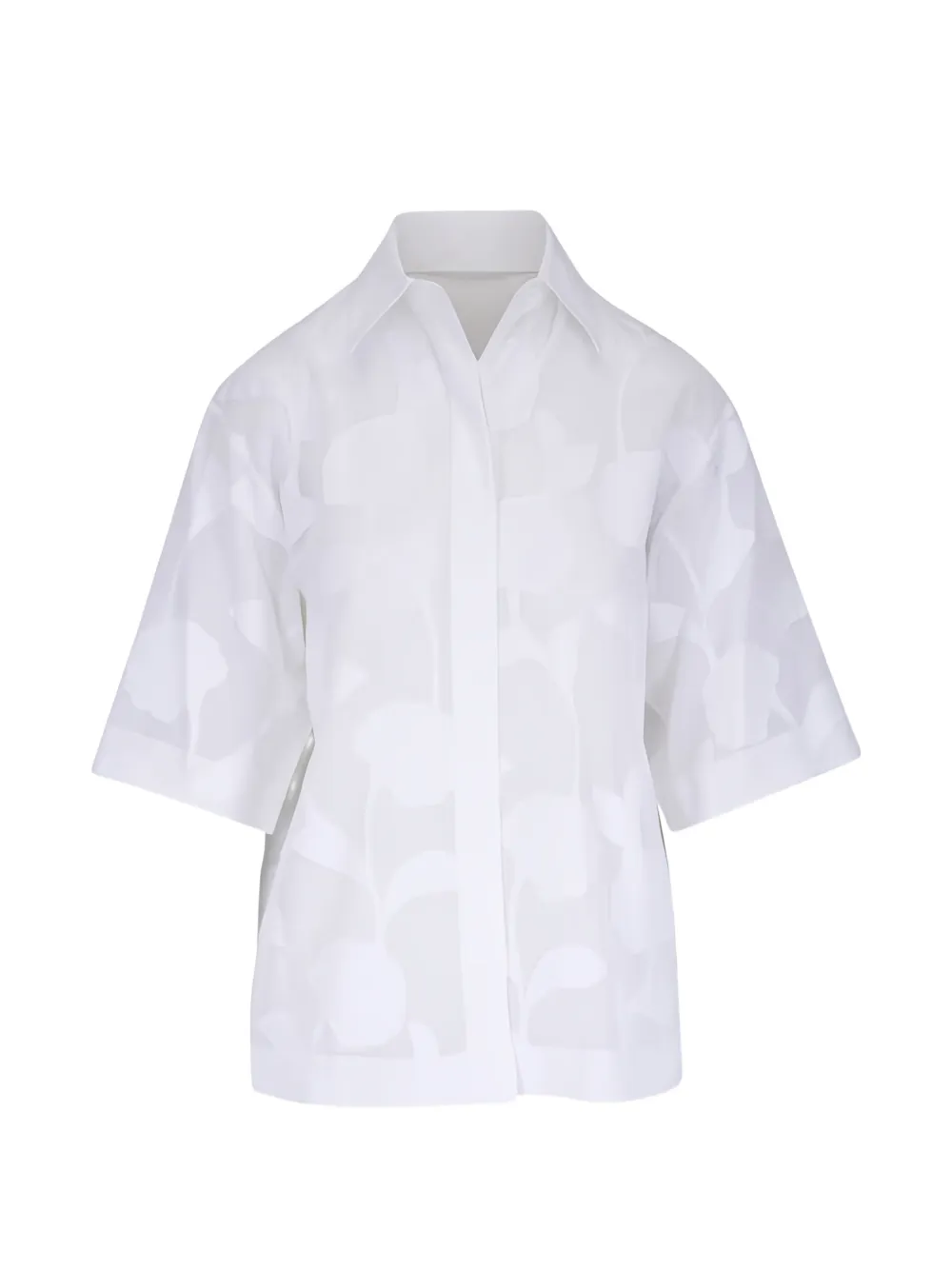 Michael Kors floral shirt - Bianco