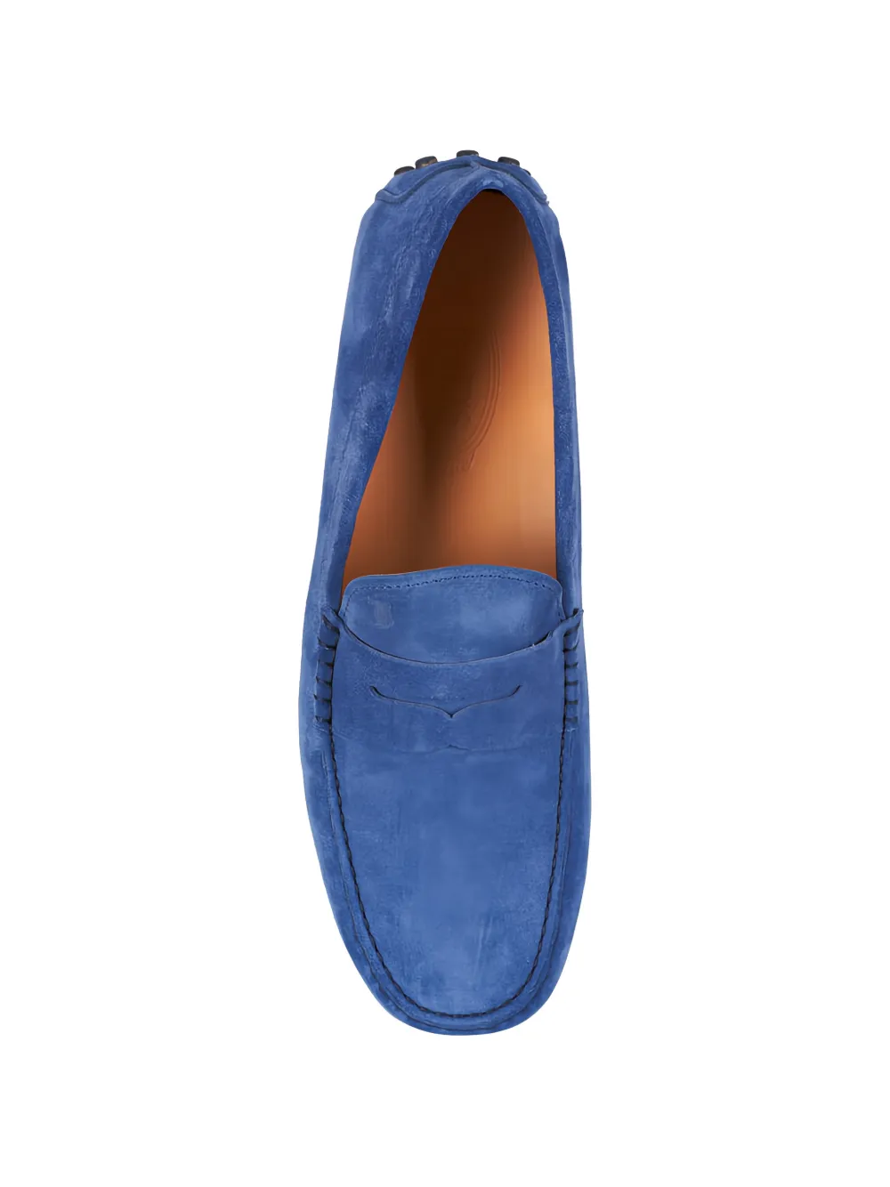 Tod's Gommino suède loafers Blauw