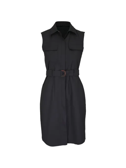 Antonelli collared belted dress
