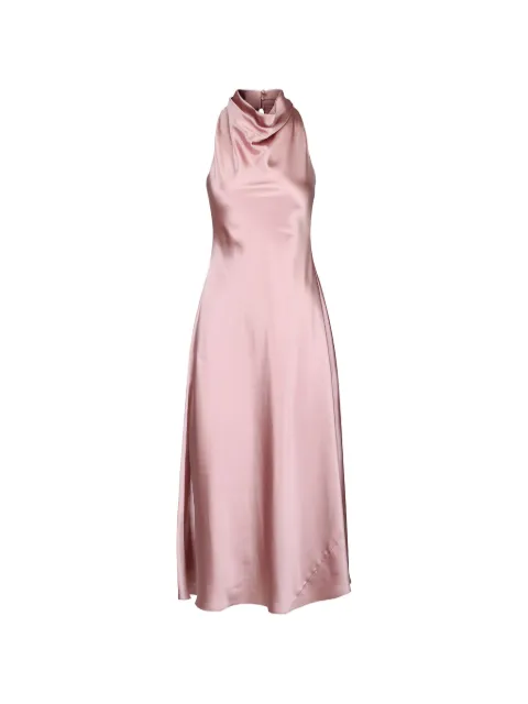 Tanya Taylor vestido con cuello desbocado