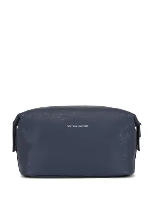 FENDI ストライプ トラベルポーチ | ブルー | FARFETCH JP