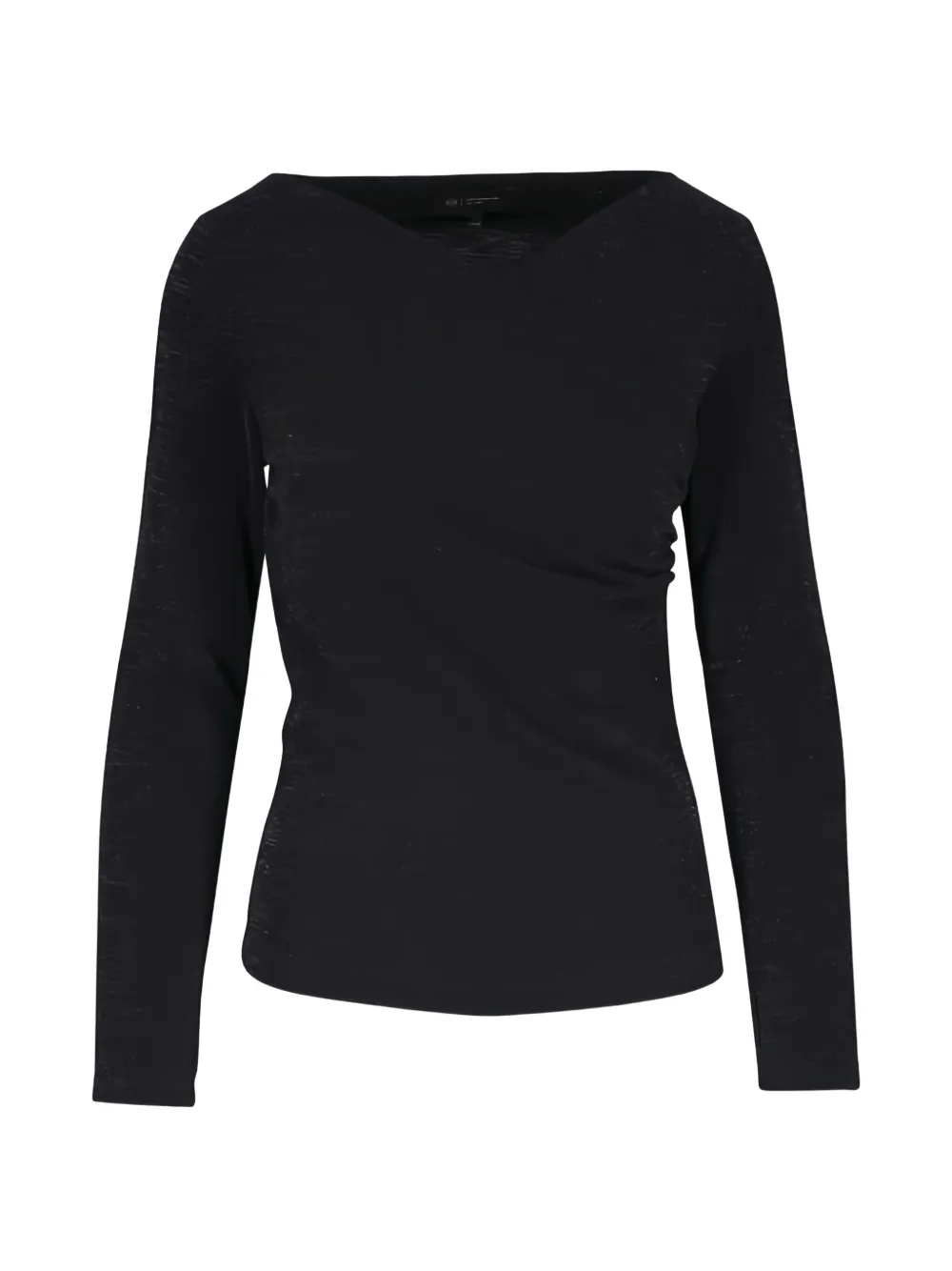 AG Jeans Alaya long-sleeve knitted top - Nero