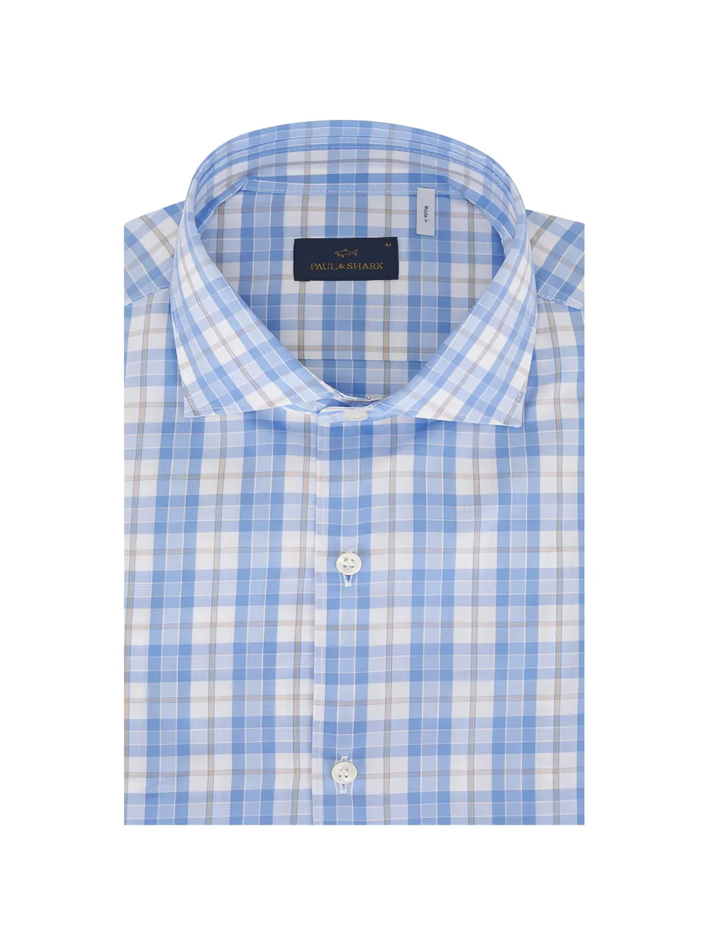 Paul & Shark checked shirt - Blu