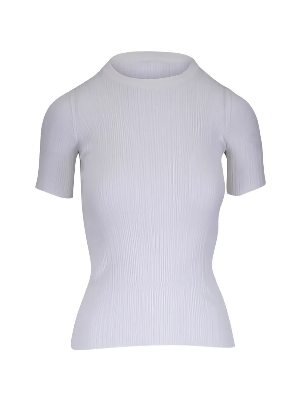 Agnona crew neck top - Bianco