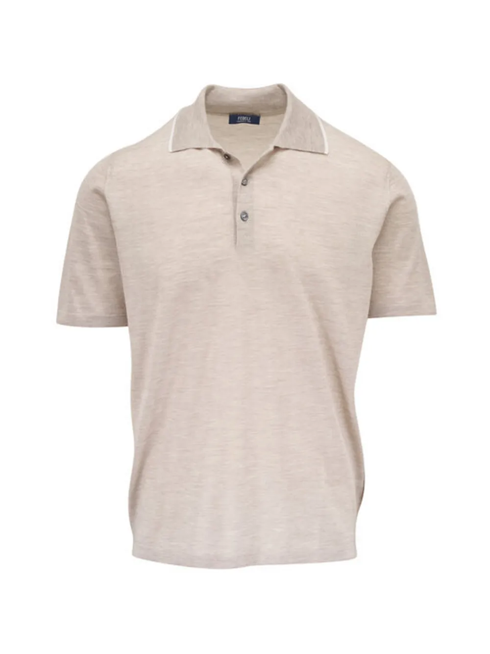 Fedeli ニット ポロシャツ | ニュートラル
