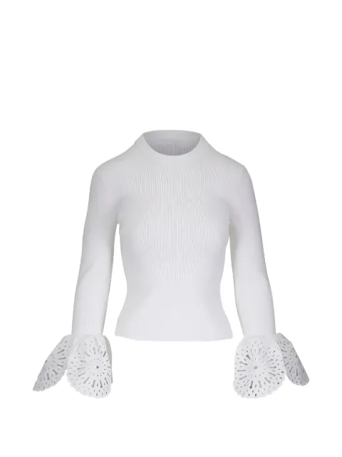 Simkhai Elyse long-sleeves blouse