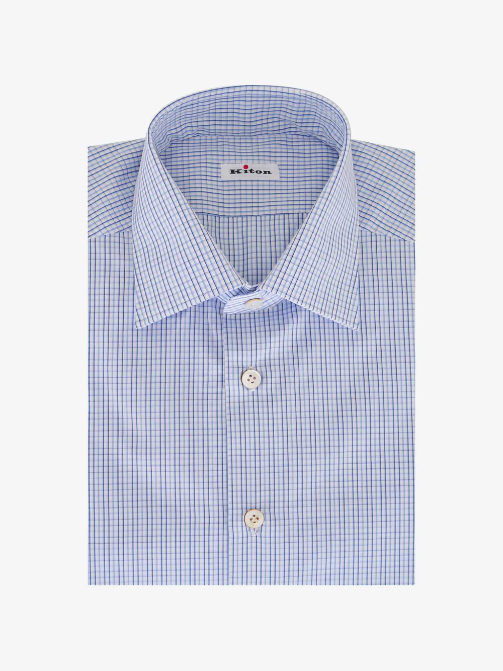 Kiton Camicia a quadri | blu | Image 1