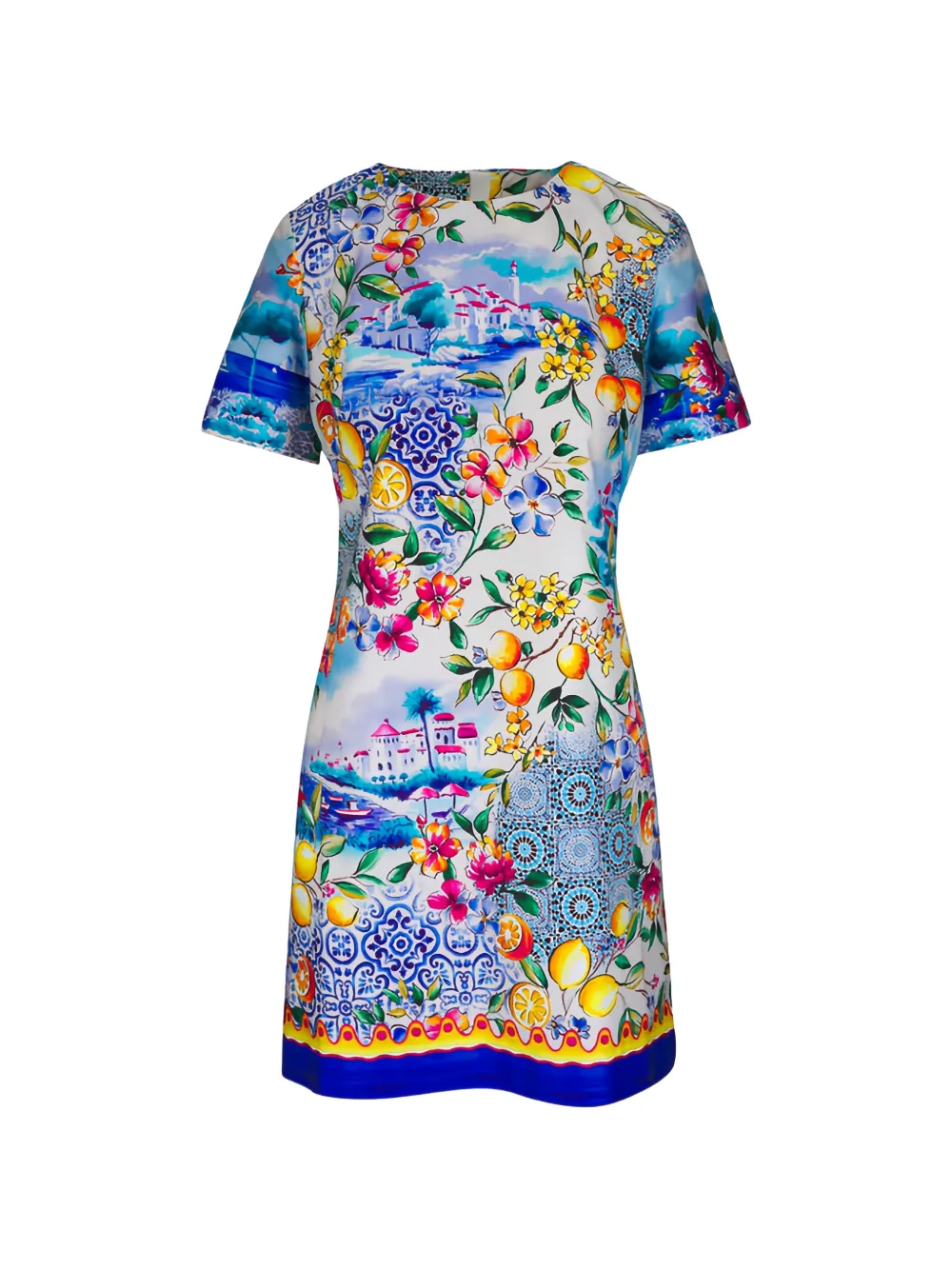 rani arabella floral print dress - Blu