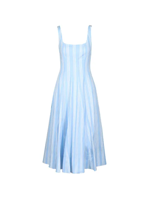STAUD striped dress