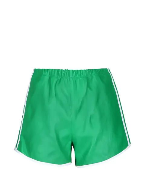 Sprwmn elasticated side-stripe shorts