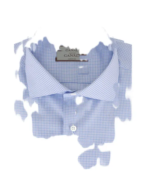 Canali checked shirt