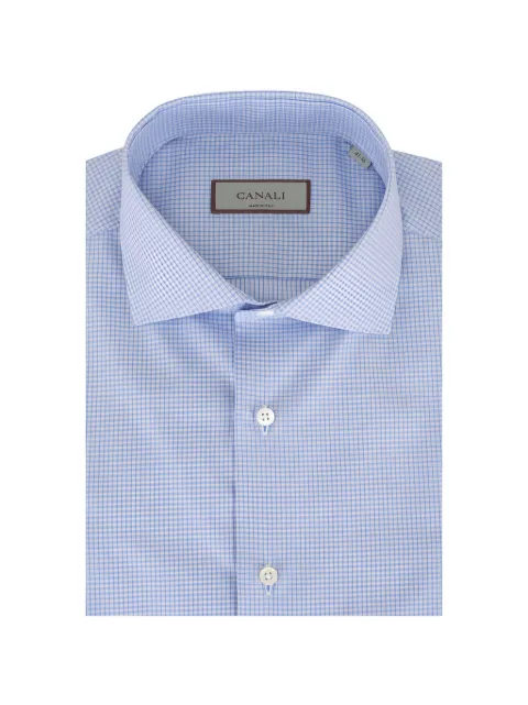 Canali checked shirt