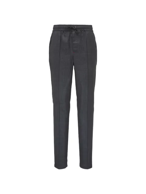 Isaia pantalon à lien de resserrage