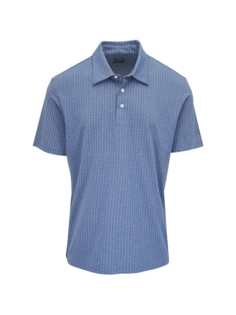 FAHERTY Movement™ dotted polo shirt