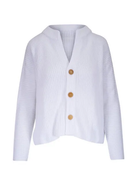 Frank & Eileen button placket cardigan
