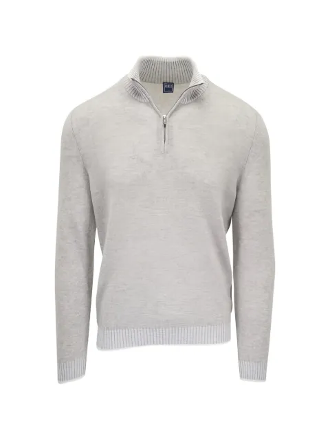 Fedeli half-zip cashmere sweater