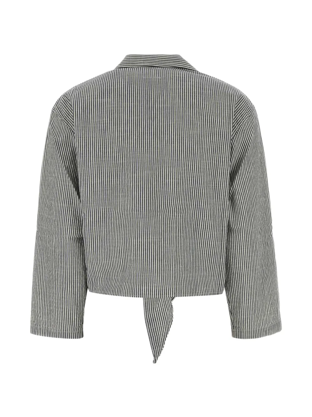  Lois Jeans Camisa Pia A Rayas - Azul 