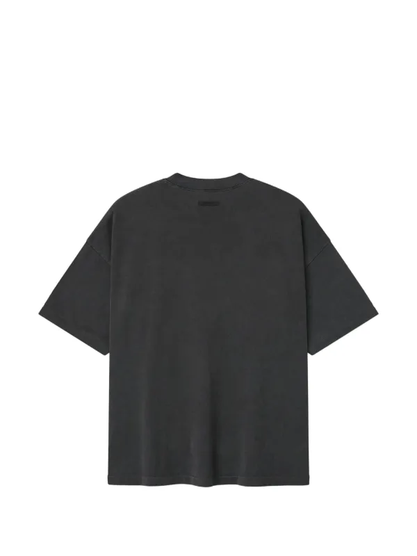 FEAR OF GOD ESSENTIALS Faded Black T-shirt | Black | FARFETCH