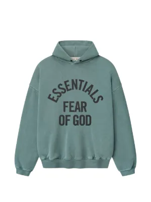 FEAR OF GOD ESSENTIALS Fleece Hoodie | Green | FARFETCH