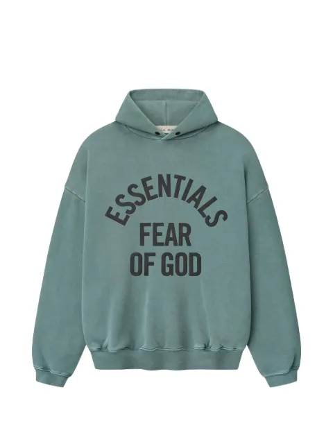 FEAR OF GOD ESSENTIALS Campus 90s printed hoodie