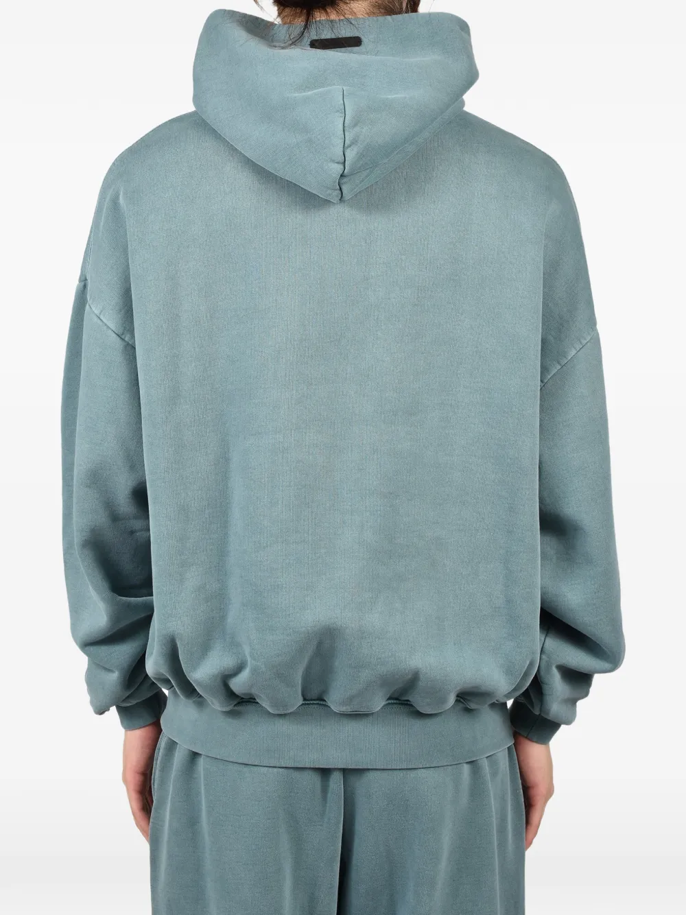 FEAR OF GOD ESSENTIALS Campus 90s hoodie met logo-print Groen