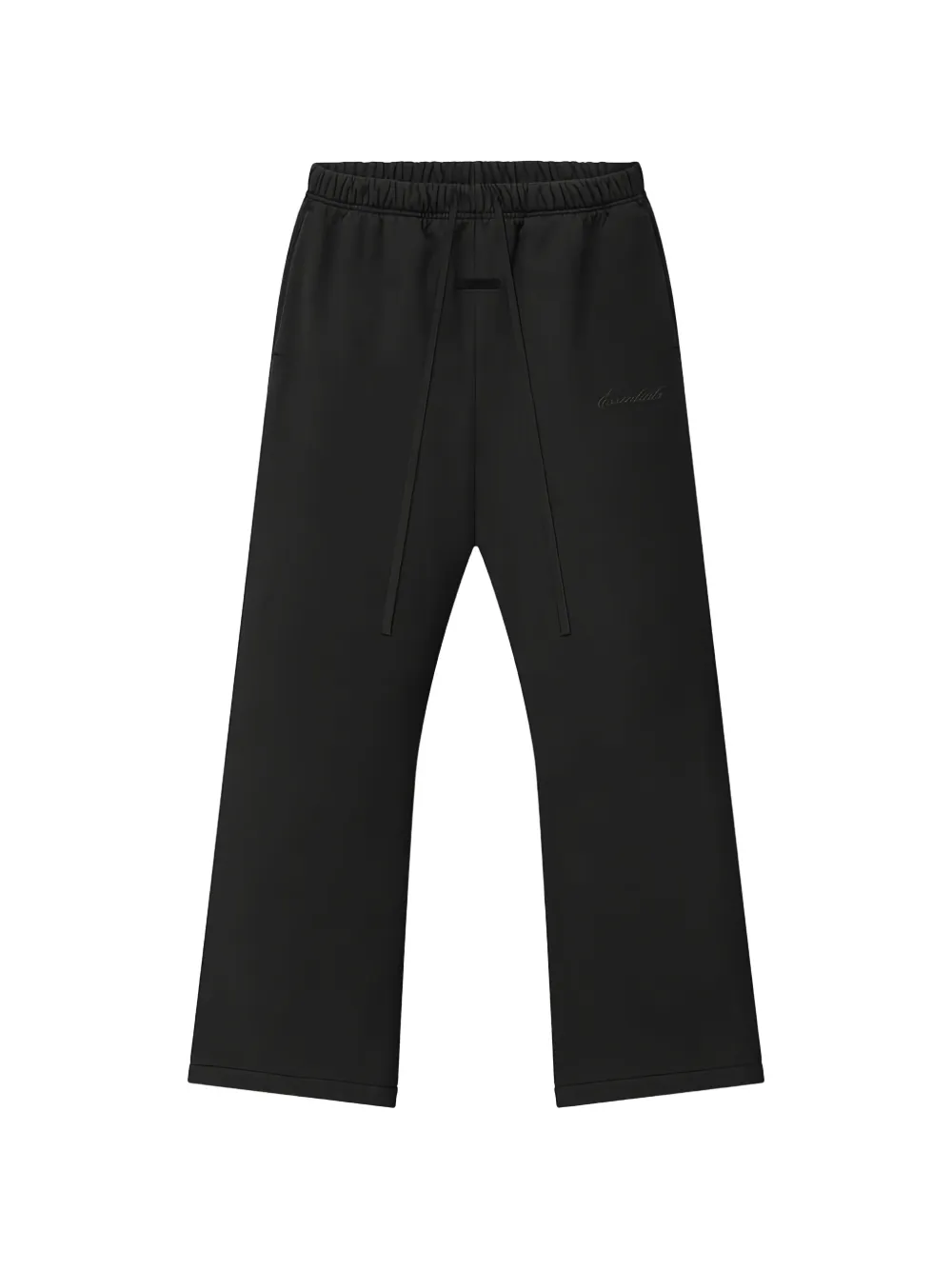 FEAR OF GOD ESSENTIALS embroidered track pants - Nero