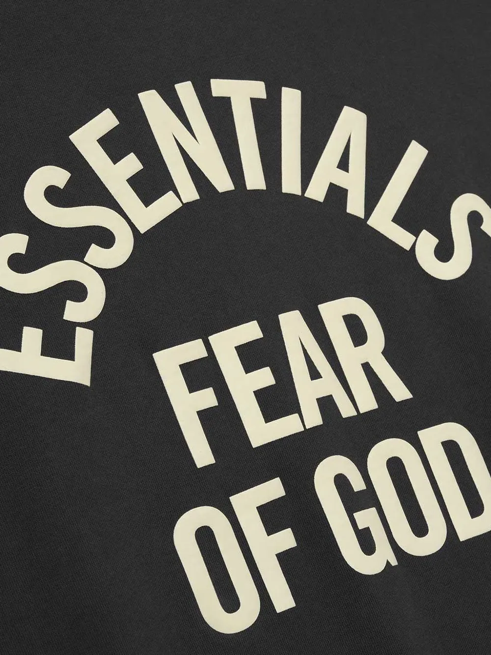 FEAR OF GOD ESSENTIALS Campus T-shirt Zwart