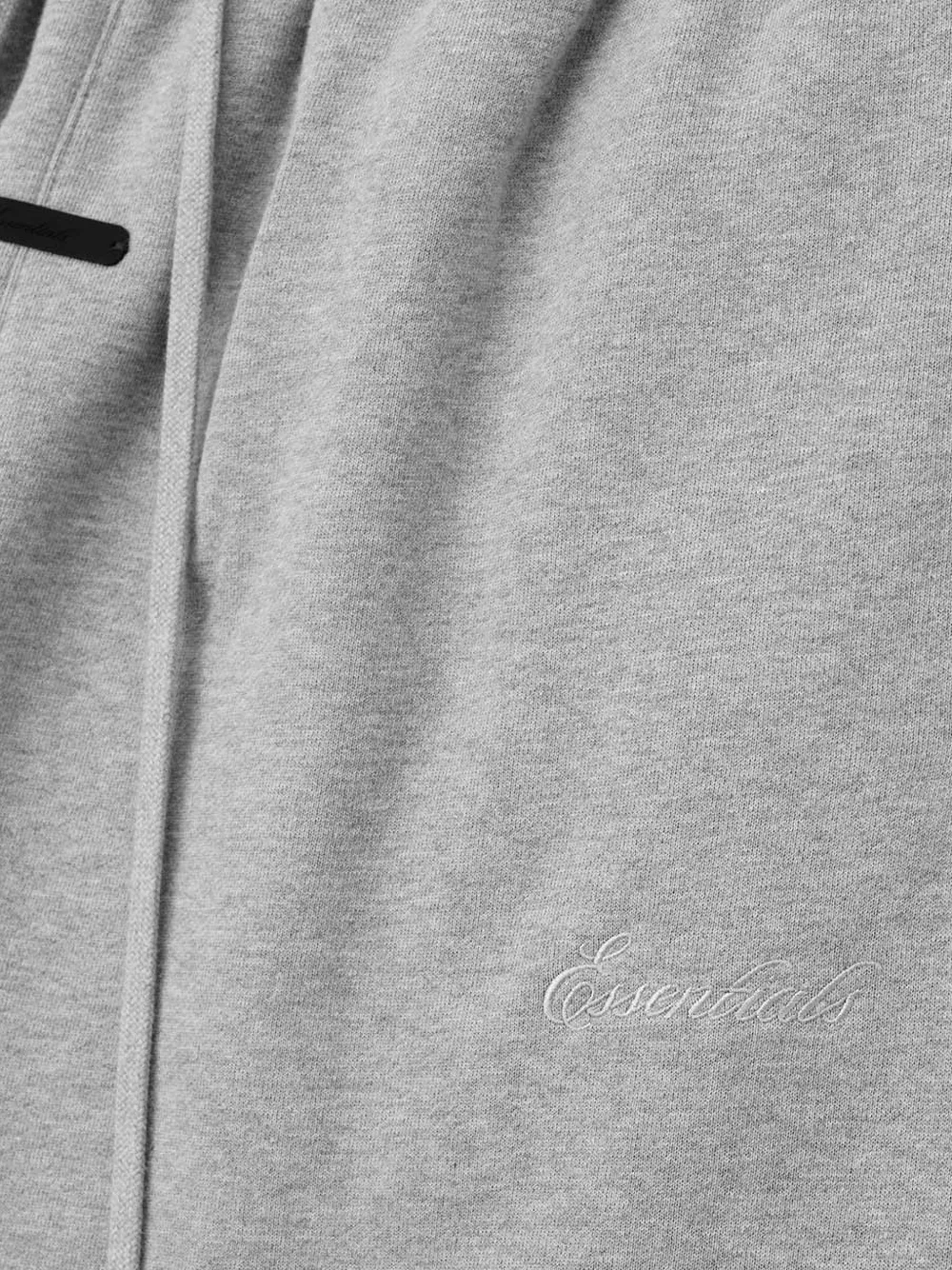  Fear Of God Essentials Embroidered Drawstring Trousers - Grey 