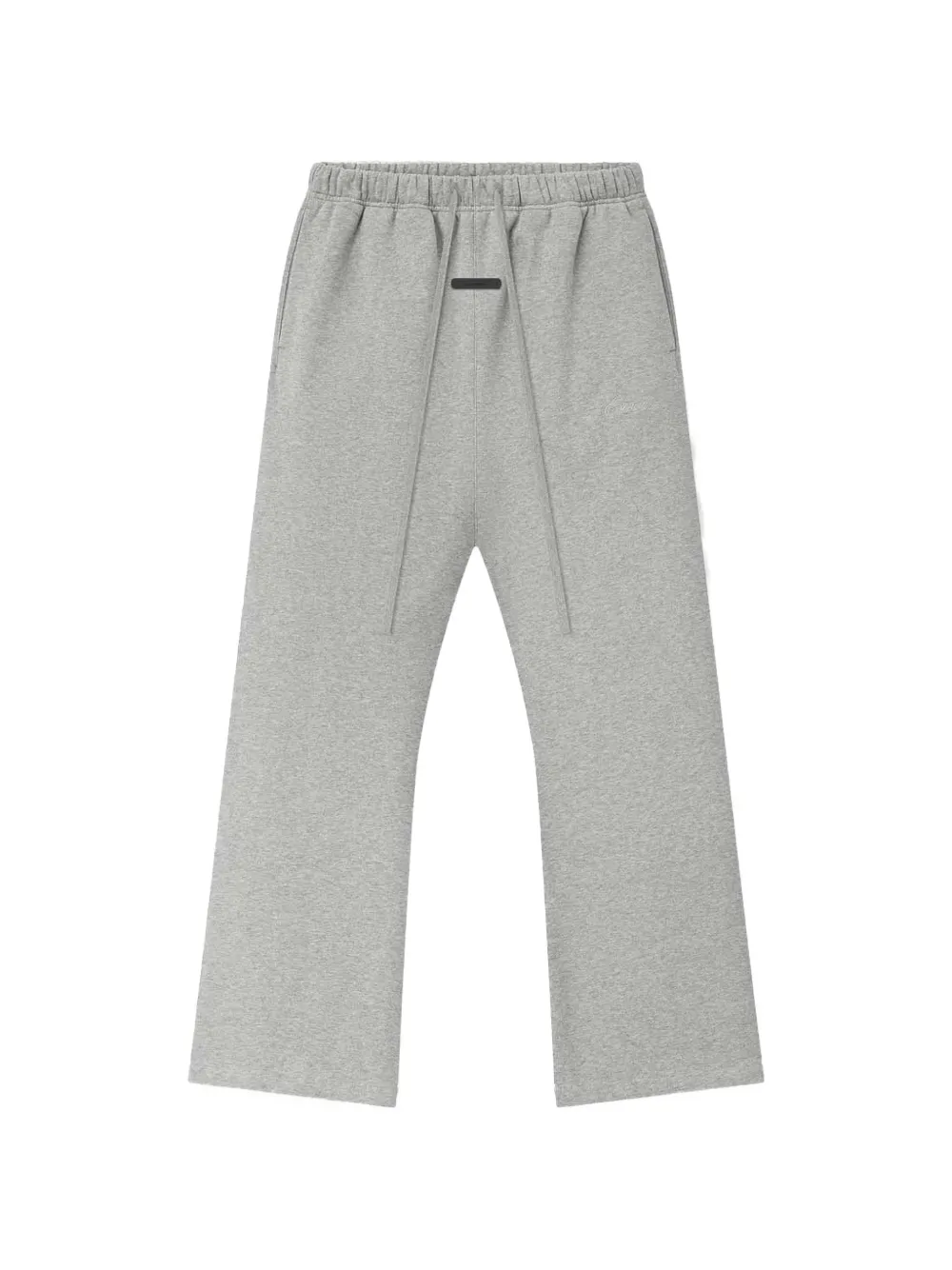 FEAR OF GOD ESSENTIALS embroidered drawstring trousers - Grigio