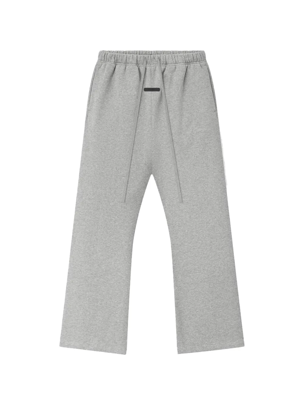 FEAR OF GOD ESSENTIALS embroidered drawstring trousers - Grau