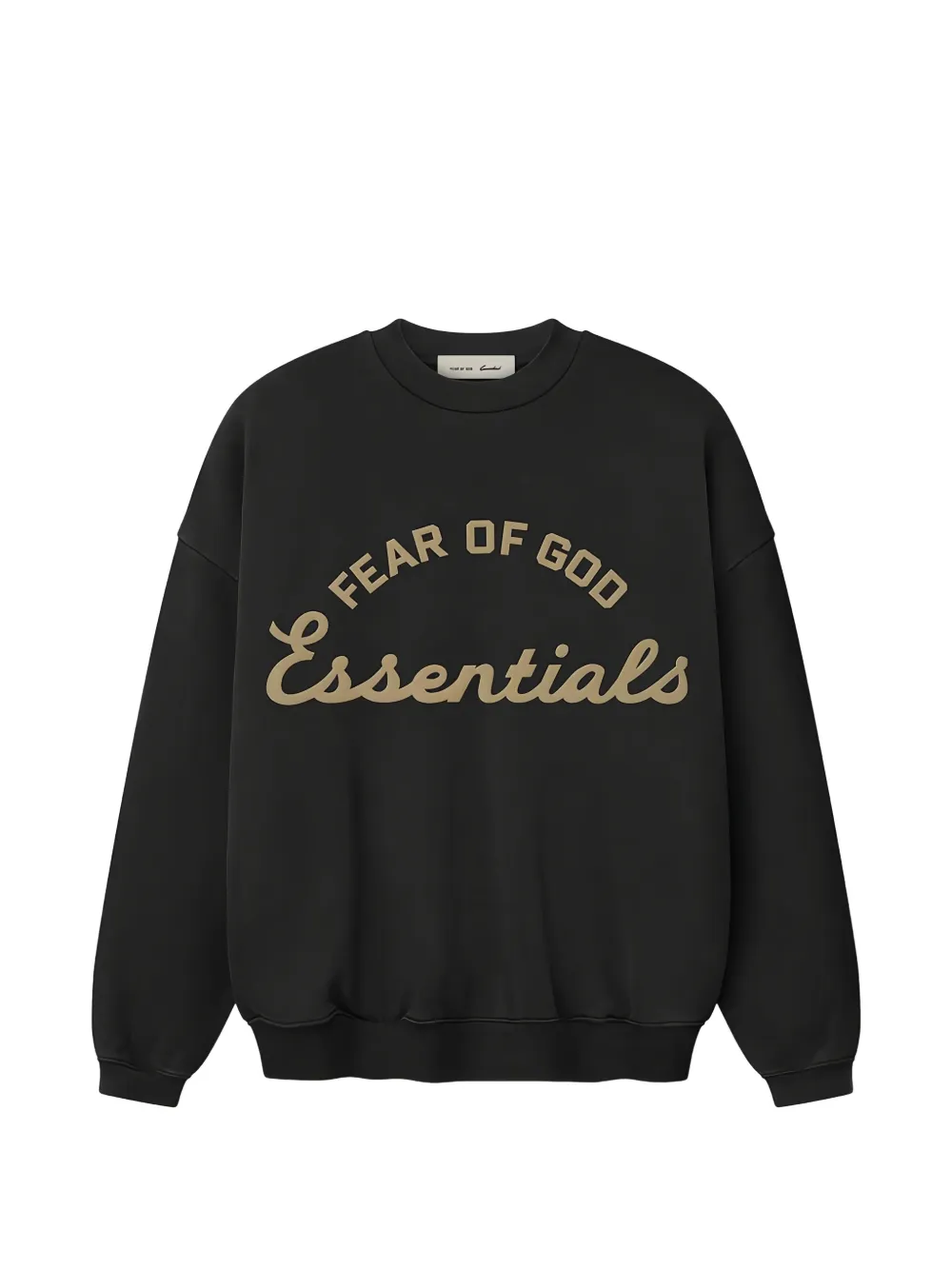 FEAR OF GOD ESSENTIALS Training 90s logo sweatshirt - Nero